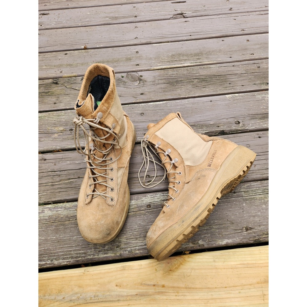 Belleville 790V Combat Boots Tan Gore-Tex Vibram Tactical Mens 11.0 W